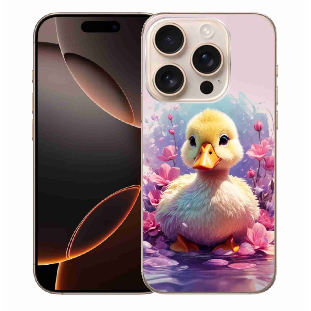 Gélový kryt mmCase na iPhone 16 Pro Max - kačička