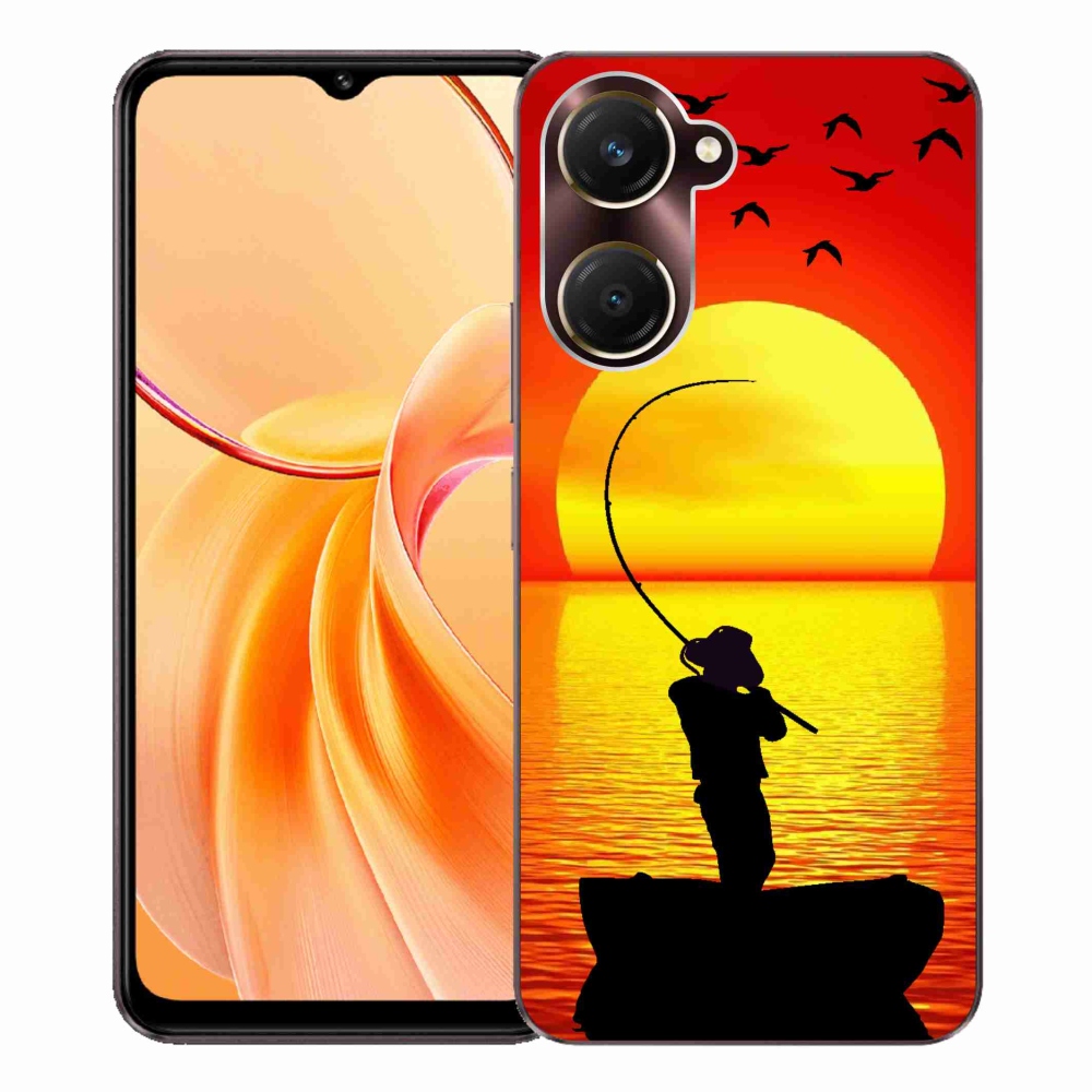 Gélový kryt mmCase na Vivo Y28s 5G - rybárčenie