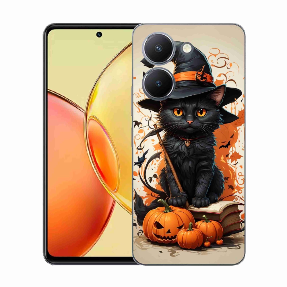 Gélový kryt mmCase na Vivo Y36 - kocúr čarodejník