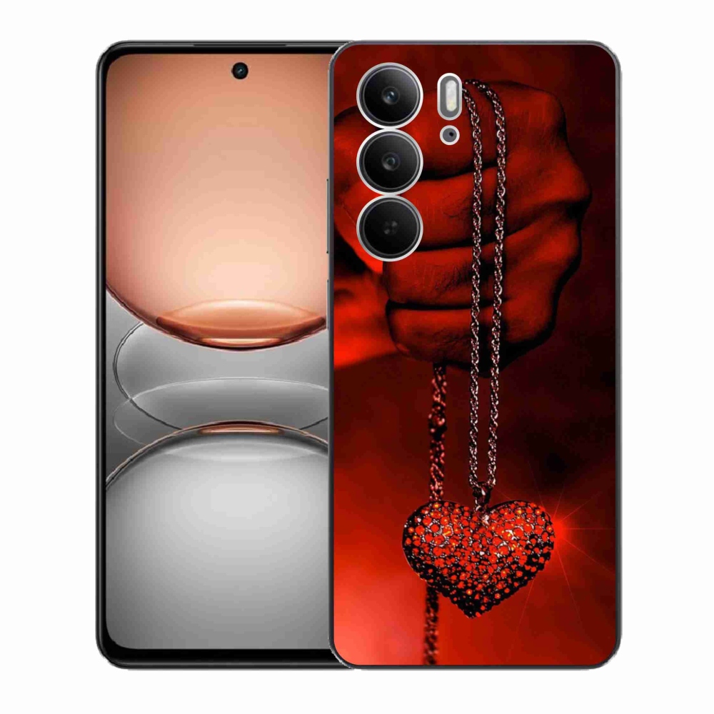 Gélový kryt mmCase na Realme C75 - náhrdelník