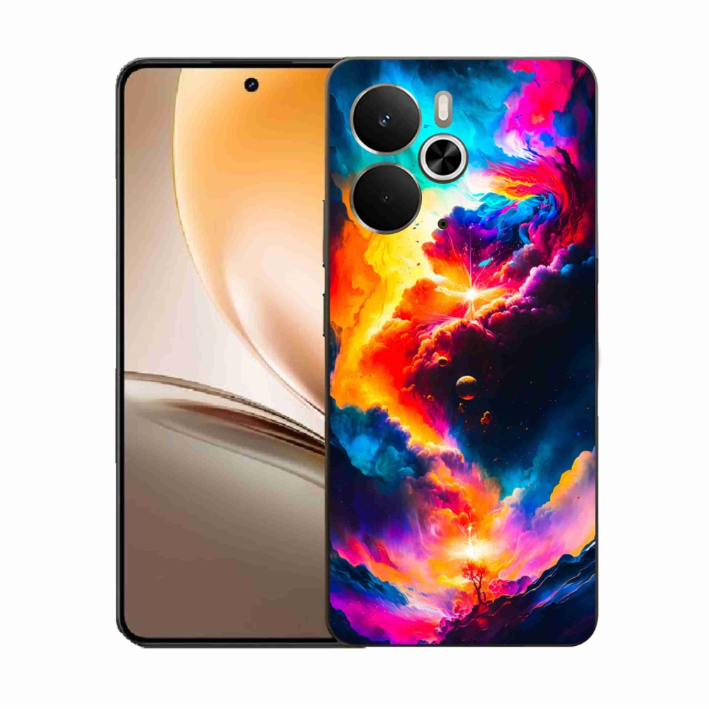 Gélový kryt mmCase na Realme 14 5G - abstraktný motív