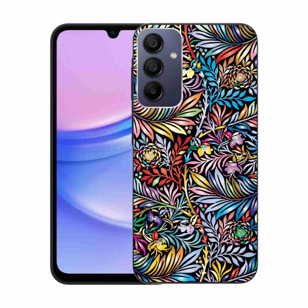 Gélový kryt mmCase na Samsung Galaxy A15 4G/5G - kvety 5