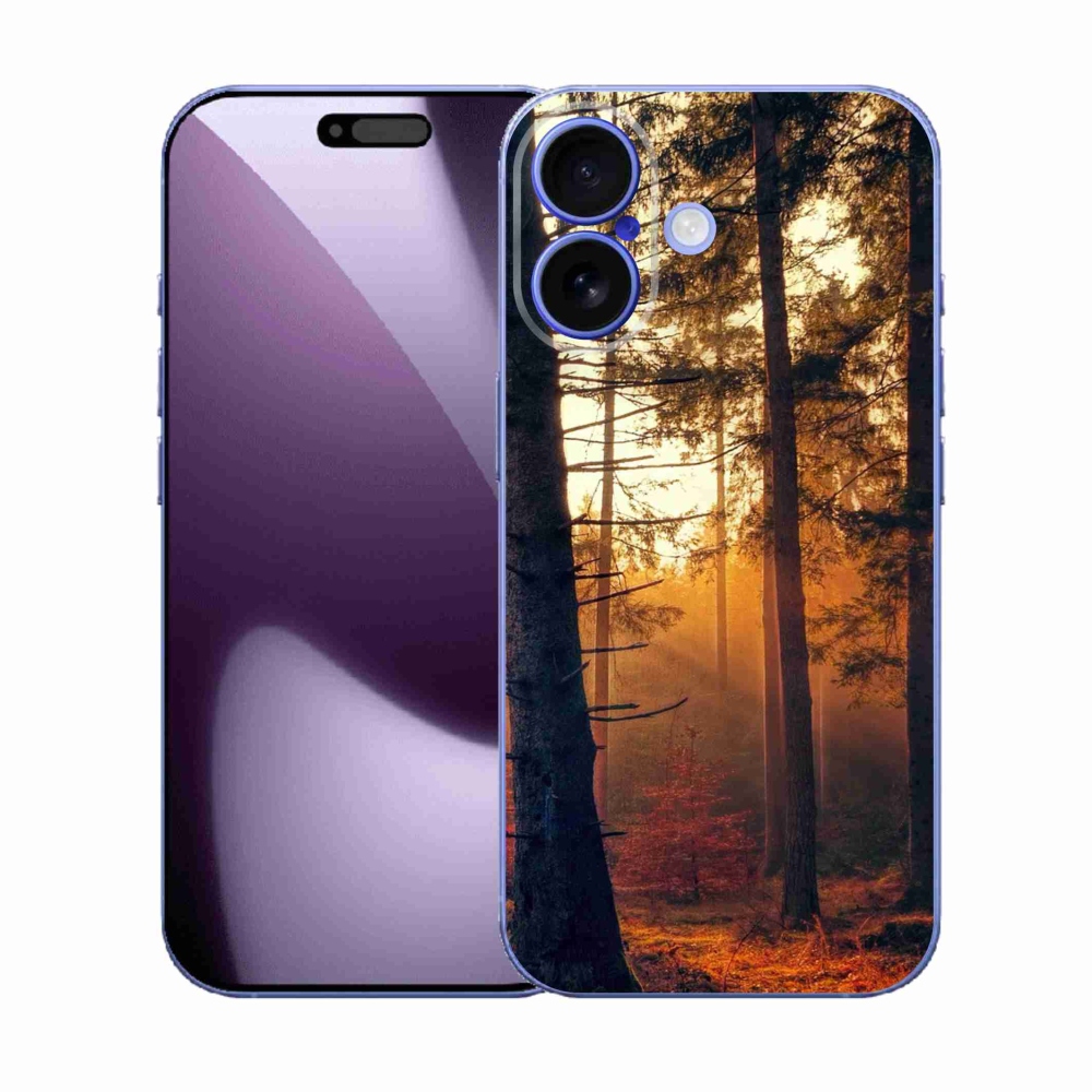 Gélový kryt mmCase na iPhone 17 - les