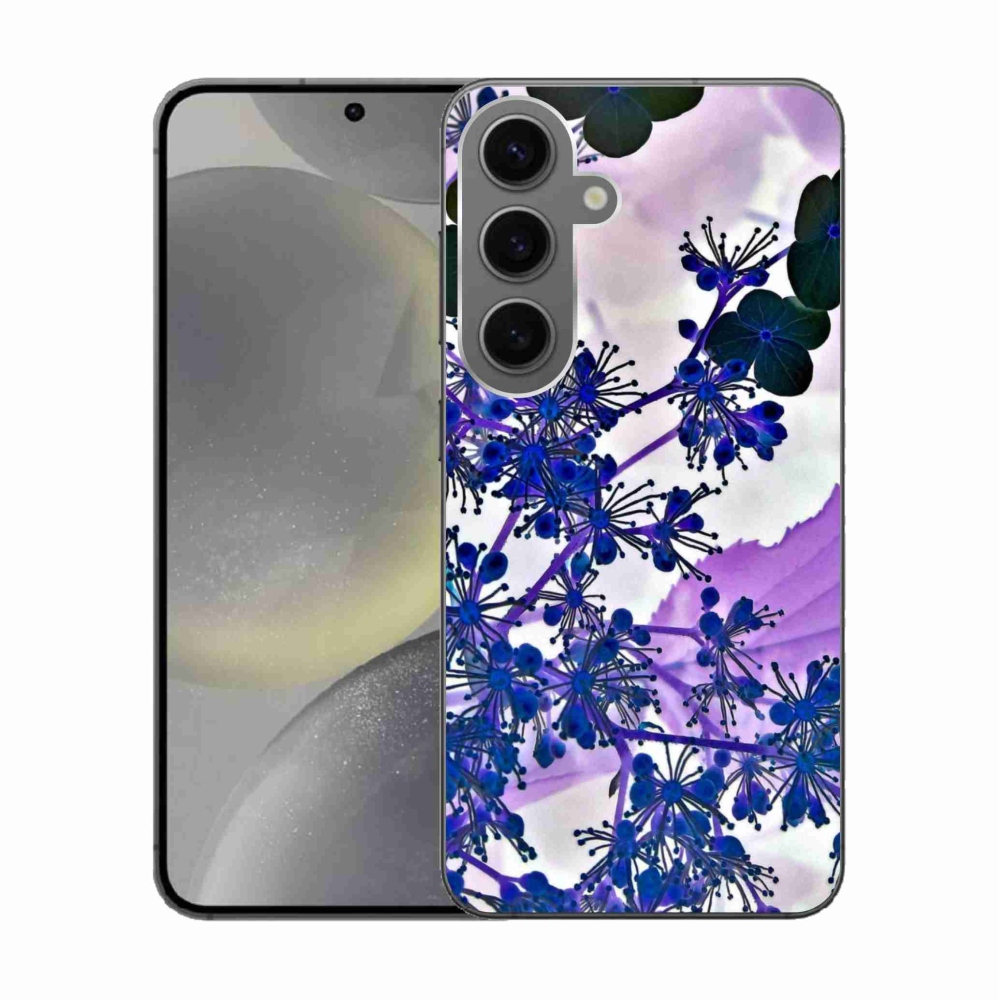 Gélový kryt mmCase na Samsung Galaxy S24 - kvet hortenzie