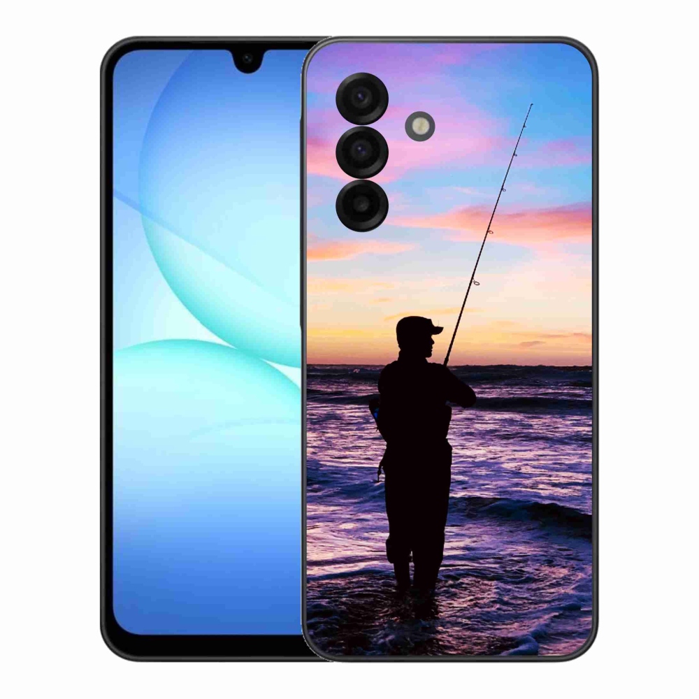 Gélový kryt mmCase na Samsung Galaxy A17 4G/5G - rybárčenie 1