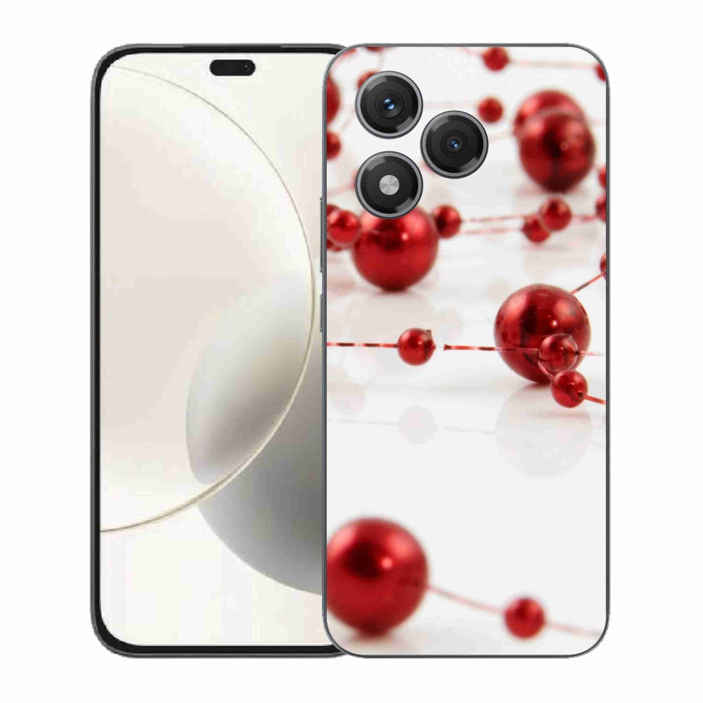Gélový kryt mmCase na Honor 400 Lite - vianočná reťaz