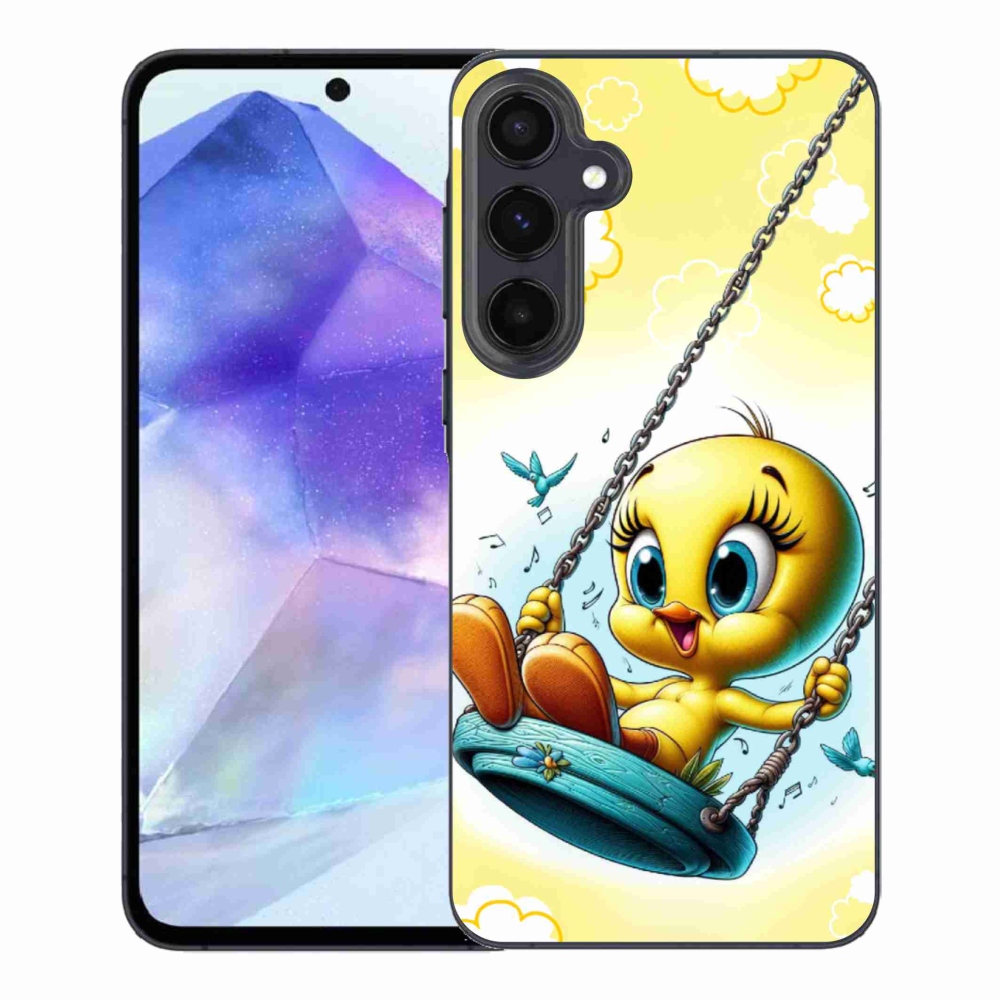 Gélový kryt mmCase na Samsung Galaxy A55 5G - tweety