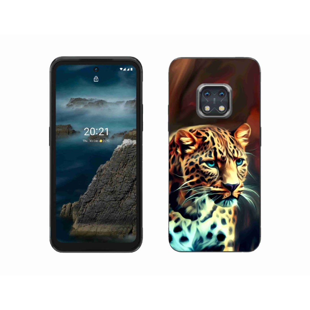 Gélový kryt mmCase na Nokia XR20 - leopard