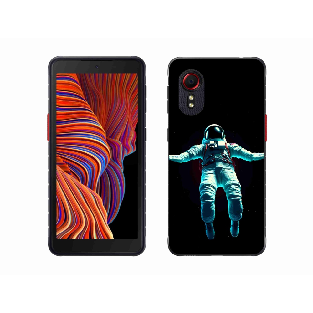 Gélový kryt mmCase na Samsung Galaxy Xcover 5 - kozmonaut