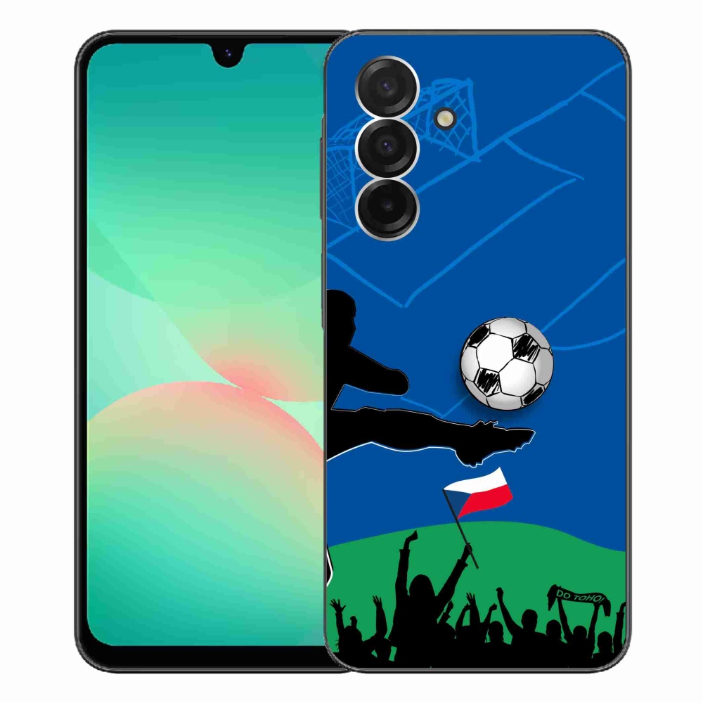 Gélový kryt mmCase na Samsung Galaxy A26 5G - fanúšikovia futbalu
