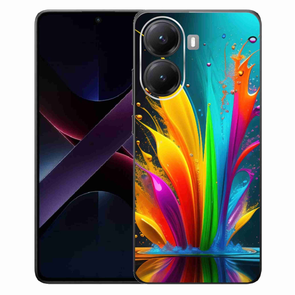 Gélový kryt mmCase na Xiaomi Poco X7 Pro 5G - abstraktný motív 1