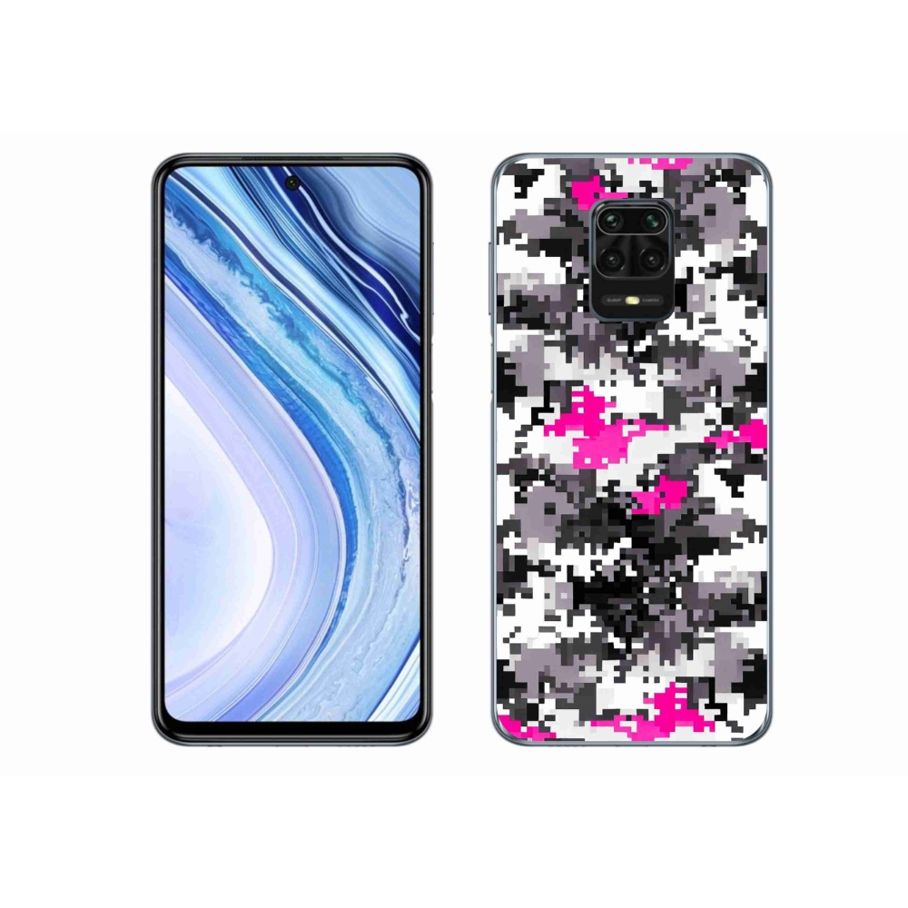 Gélový kryt mmCase na Xiaomi Redmi Note 9S - maskáčový vzor 4