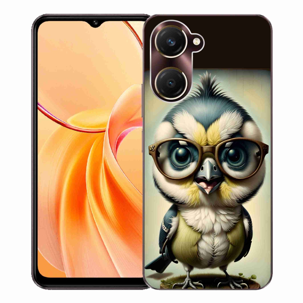 Gélový kryt mmCase na Vivo Y28s 5G - mláďa s okuliarmi