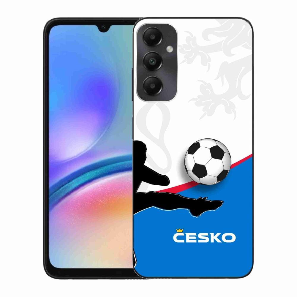 Gélový kryt mmCase na Samsung Galaxy A05s - futbal Česko 3