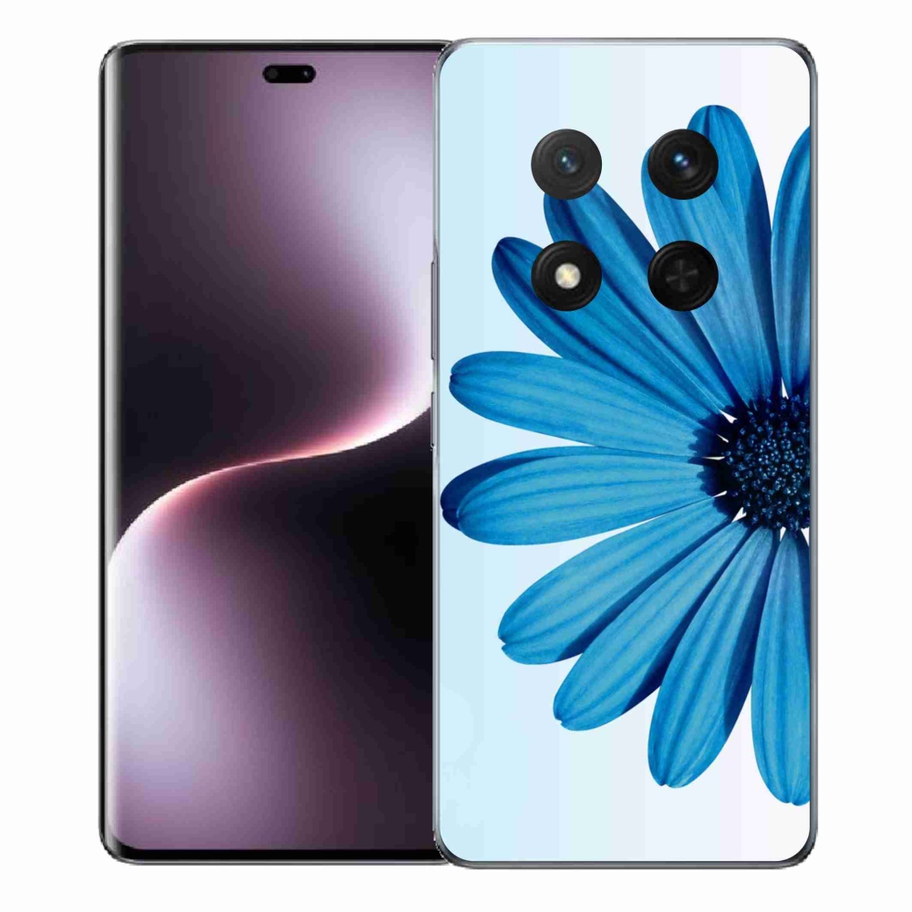 Gélový kryt mmCase na Honor Magic 7 Lite 5G - modrá margaréta