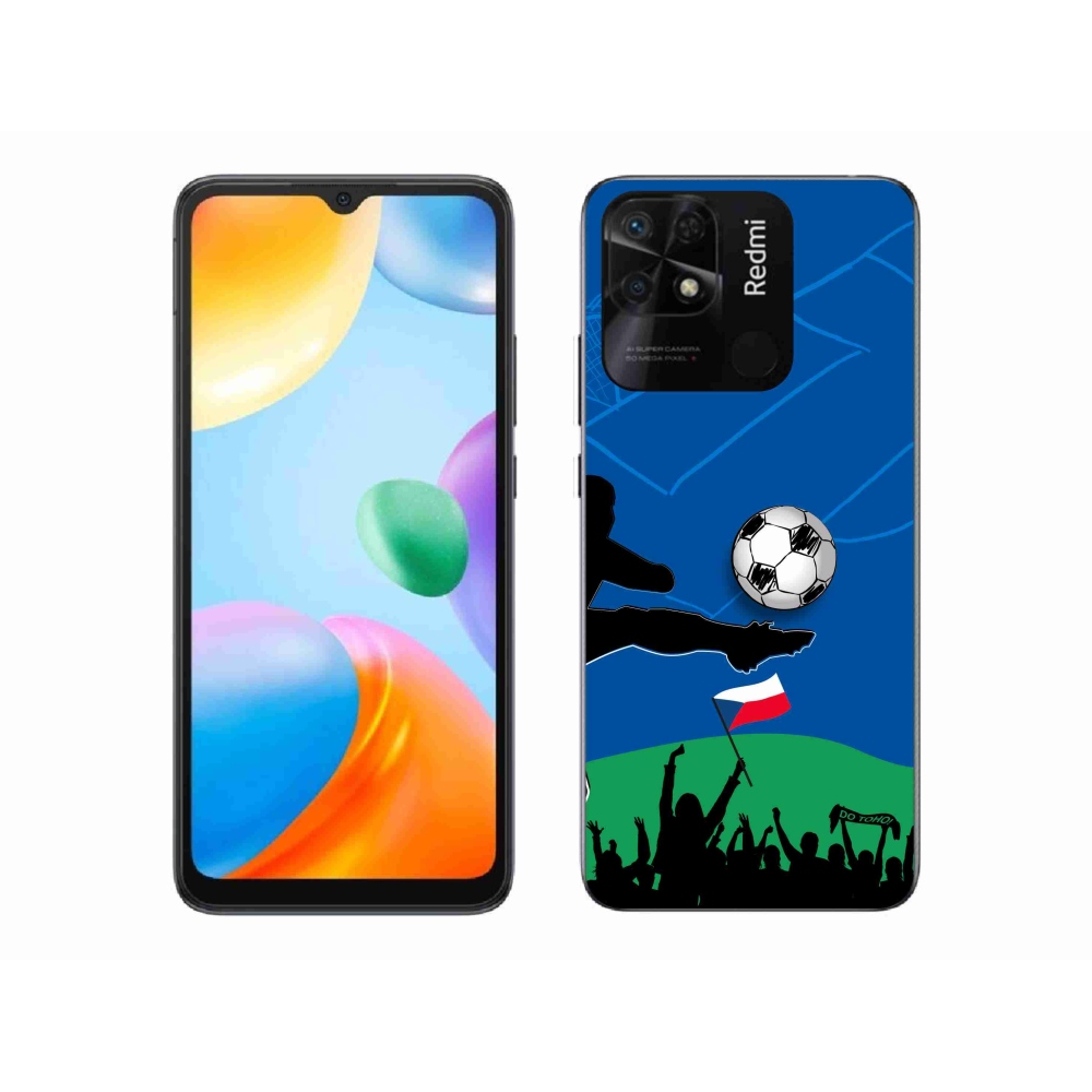 Gélový kryt mmCase na Xiaomi Redmi 10C - fanúšikovia futbalu