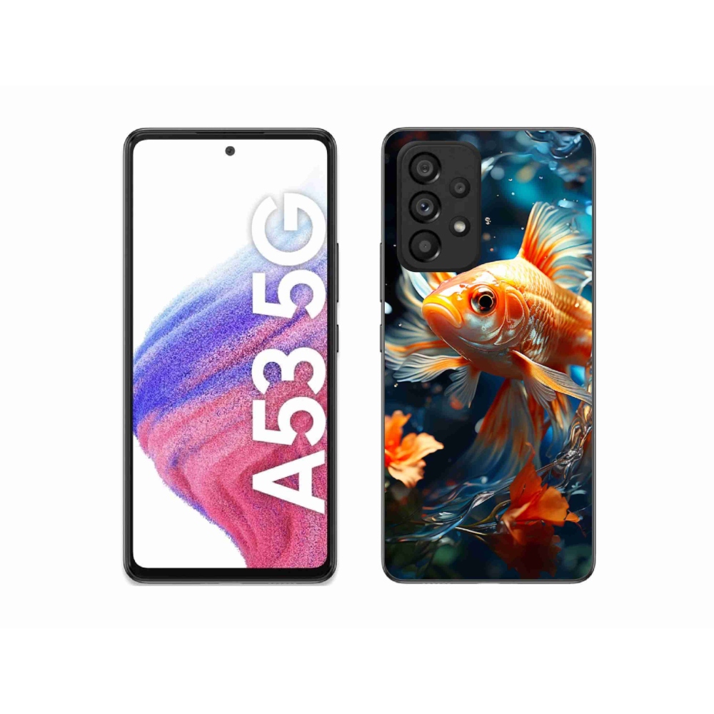 Gélový kryt mmCase na Samsung Galaxy A53 5G - rybka