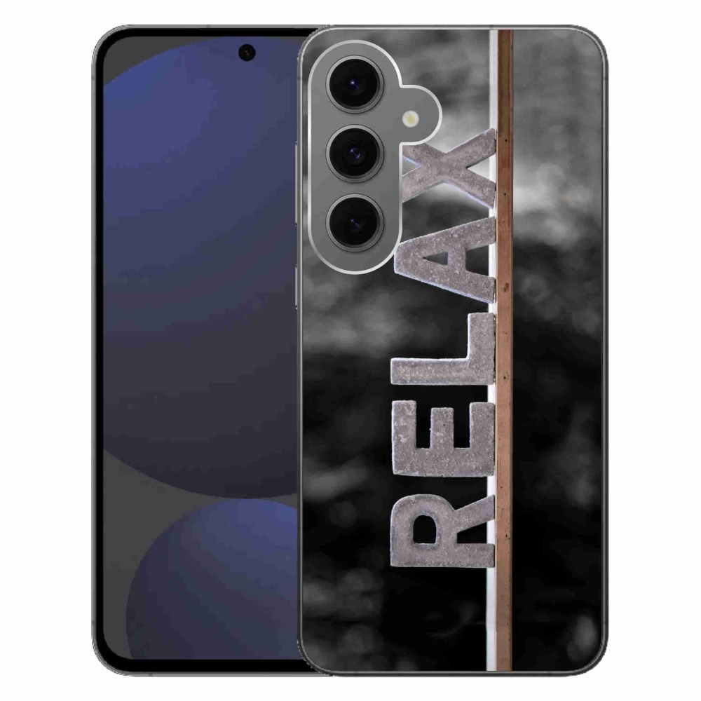 Gélový kryt mmCase na Samsung Galaxy S24 FE - relax 1