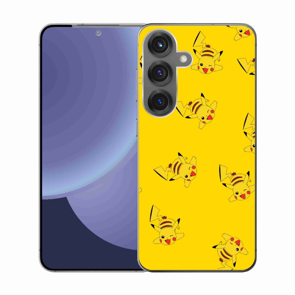 Gélový kryt mmCase na Samsung Galaxy S25 - pikachu