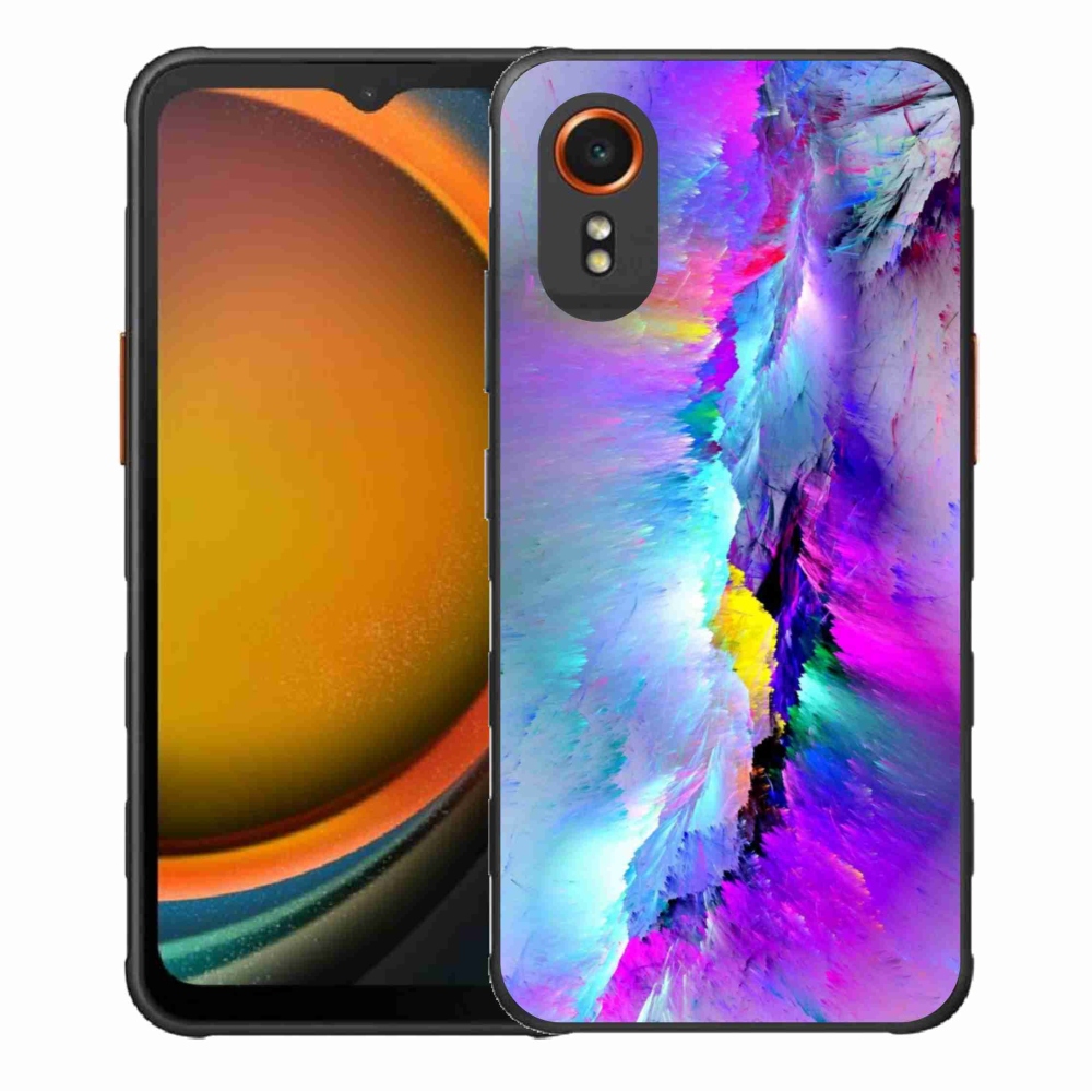 Gélový kryt mmCase na Samsung Galaxy Xcover 7 - abstrakt