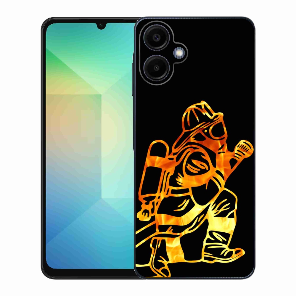 Gélový kryt mmCase na Samsung Galaxy A06 4G - hasič 1
