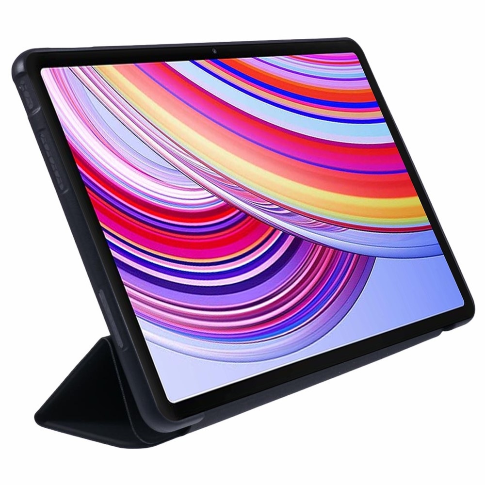 Fold chytré zatváracie púzdro na tablet Xiaomi Redmi Pad Pro 4G/5G - čierne