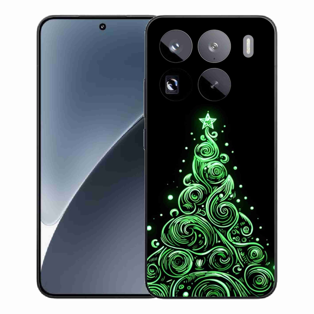 Gélový kryt mmCase na Xiaomi 15 Pro - neónový vianočný stromček 3