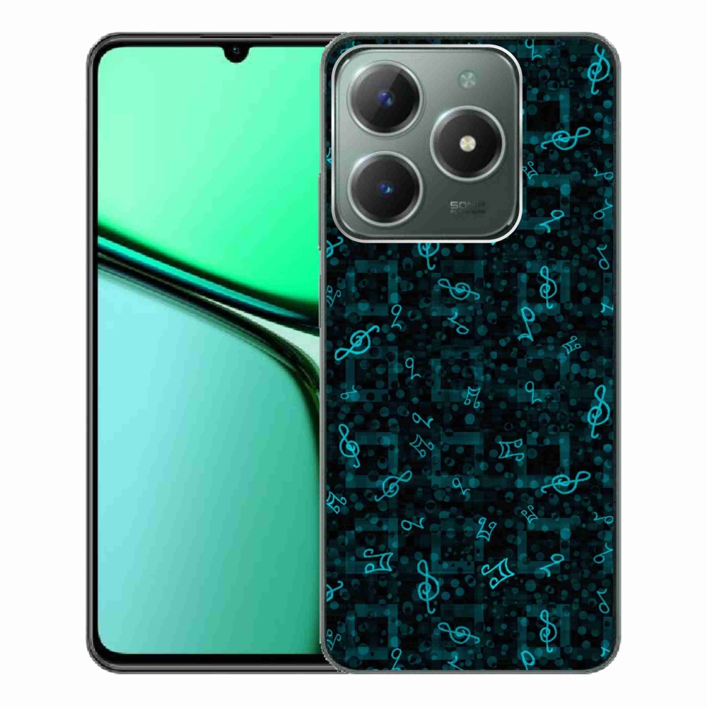 Gélový kryt mmCase na Realme C61 - noty 1