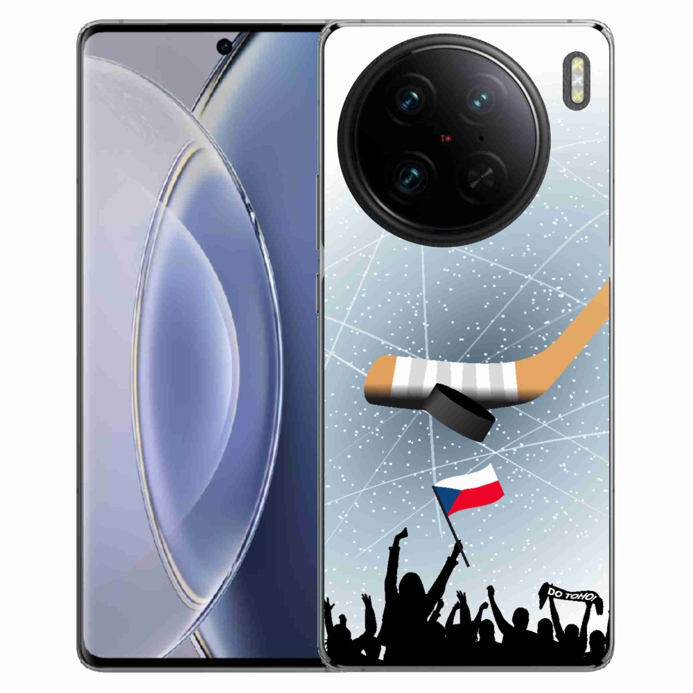 Gélový kryt mmCase na Vivo X90 Pro - fanúšikovia hokeja