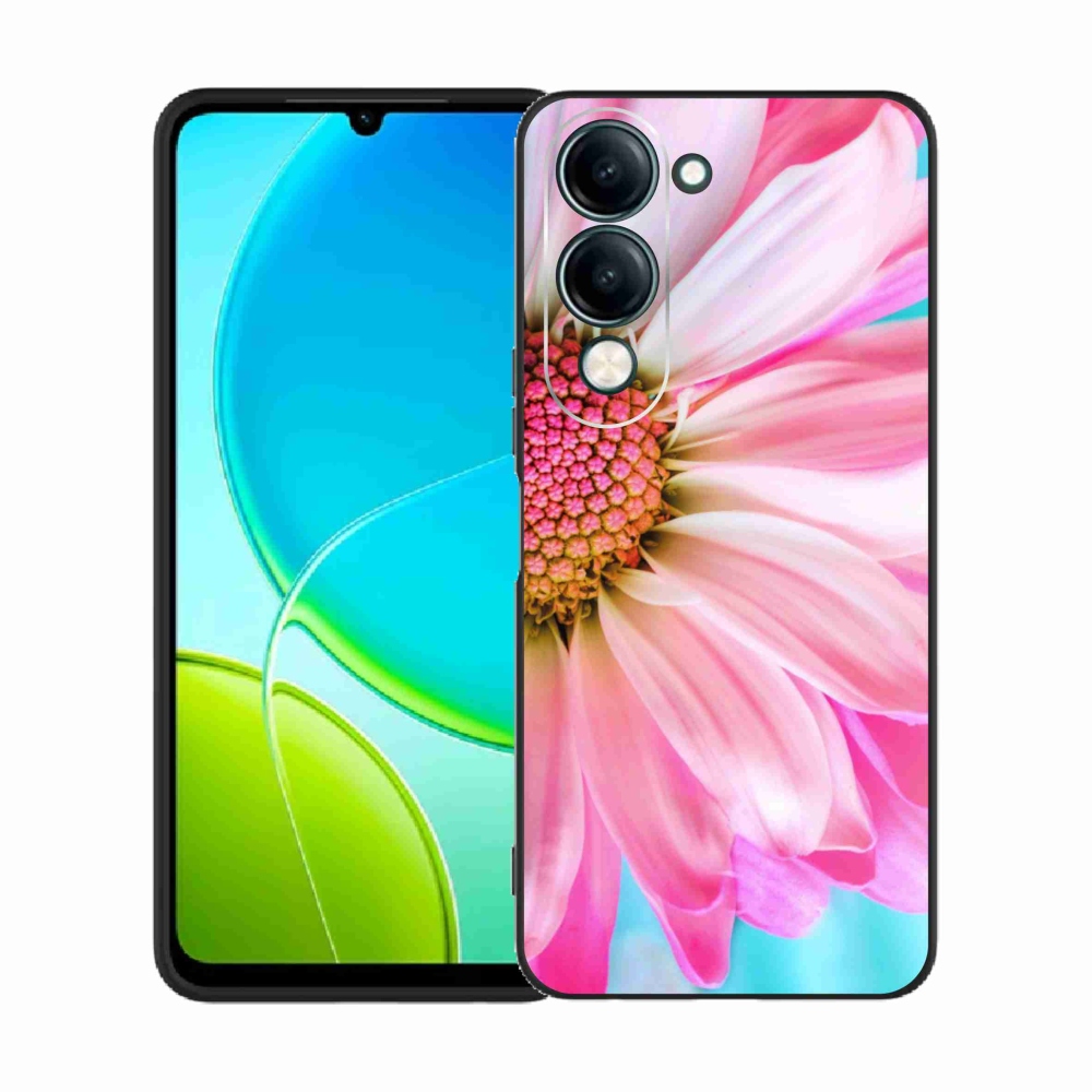 Gélový kryt mmCase na Vivo Y29s 5G - ružová kvetina