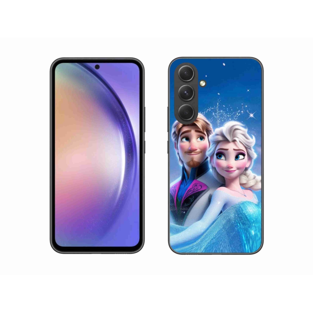 Gélový kryt mmCase na Samsung Galaxy A54 5G - ľadové kráľovstvo 1