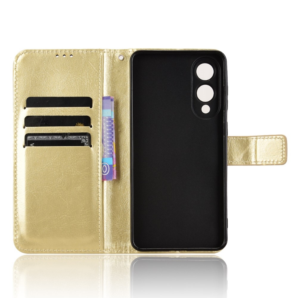 Crazy knižkové púzdro na Samsung Galaxy S25 Edge - zlaté