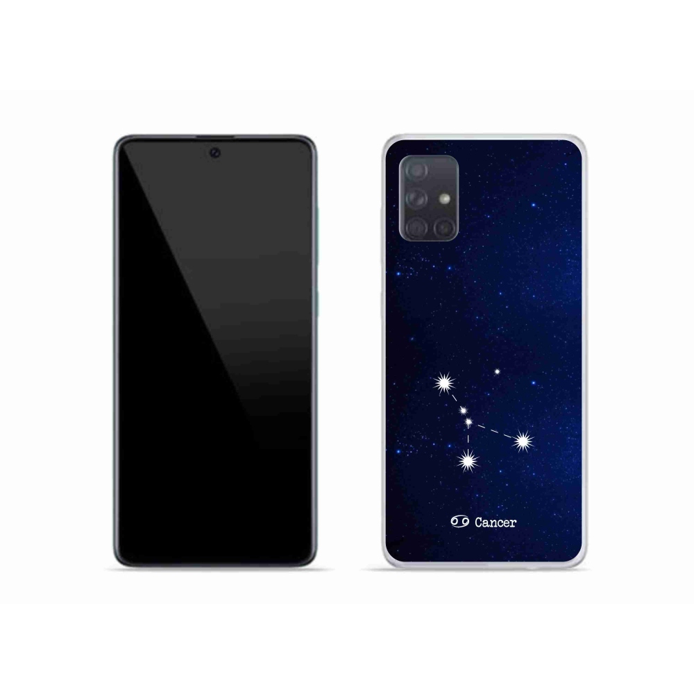 Gélový kryt mmCase na Samsung Galaxy A51 - súhvezdie Raka