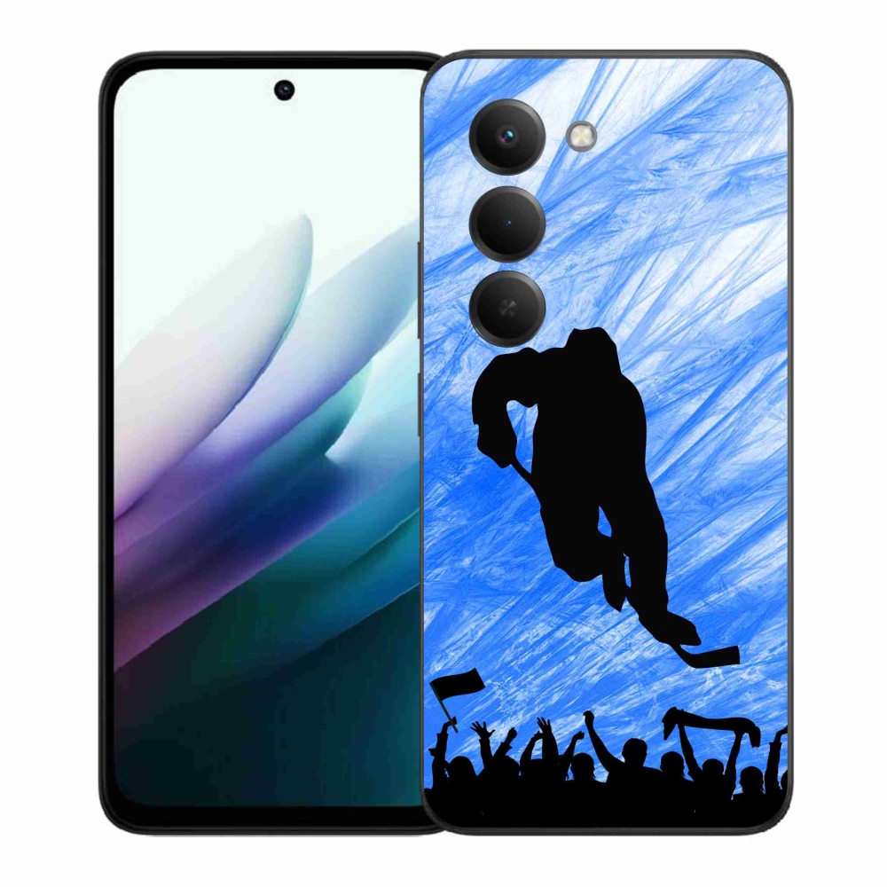 Gélový kryt mmCase na Xiaomi Redmi 15 4G/5G (171mm) - hokejový hráč