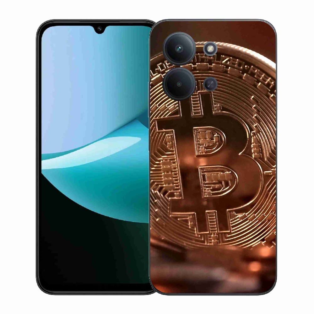 Gélový kryt mmCase na Xiaomi Redmi 15C 4G (171mm)/Poco C85 4G (171mm) - bitcoin