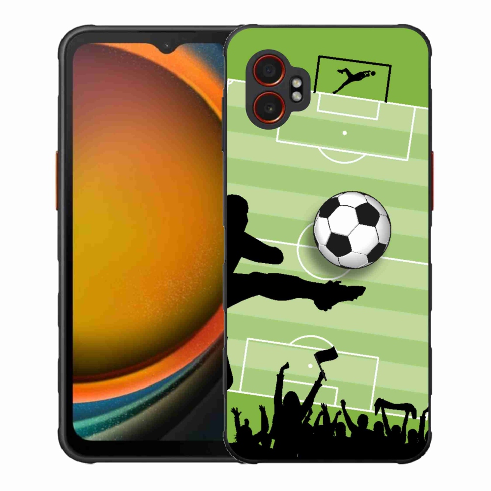 Gélový kryt mmCase na Samsung Galaxy Xcover 7 Pro - futbal 3