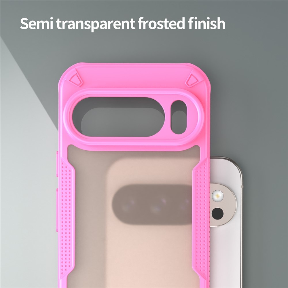 Frosted odolný kryt na Google Pixel 10 Pro/Pixel 10 - ružový