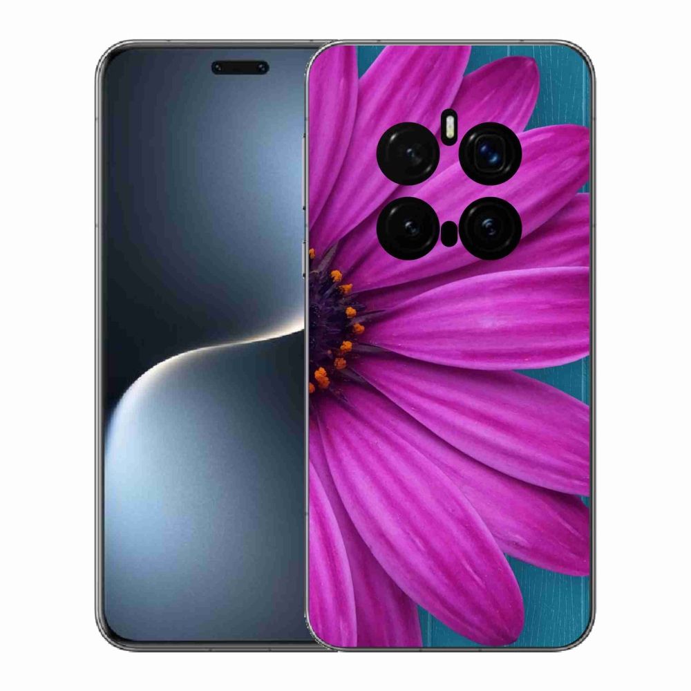 Gélový kryt mmCase na Honor Magic 7 Pro 5G - fialová margaréta