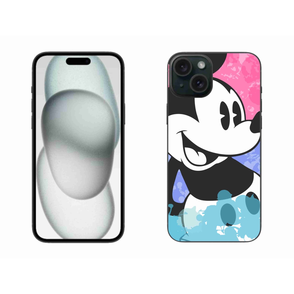 Gélový kryt mmCase na iPhone 15 Plus - mickey mouse