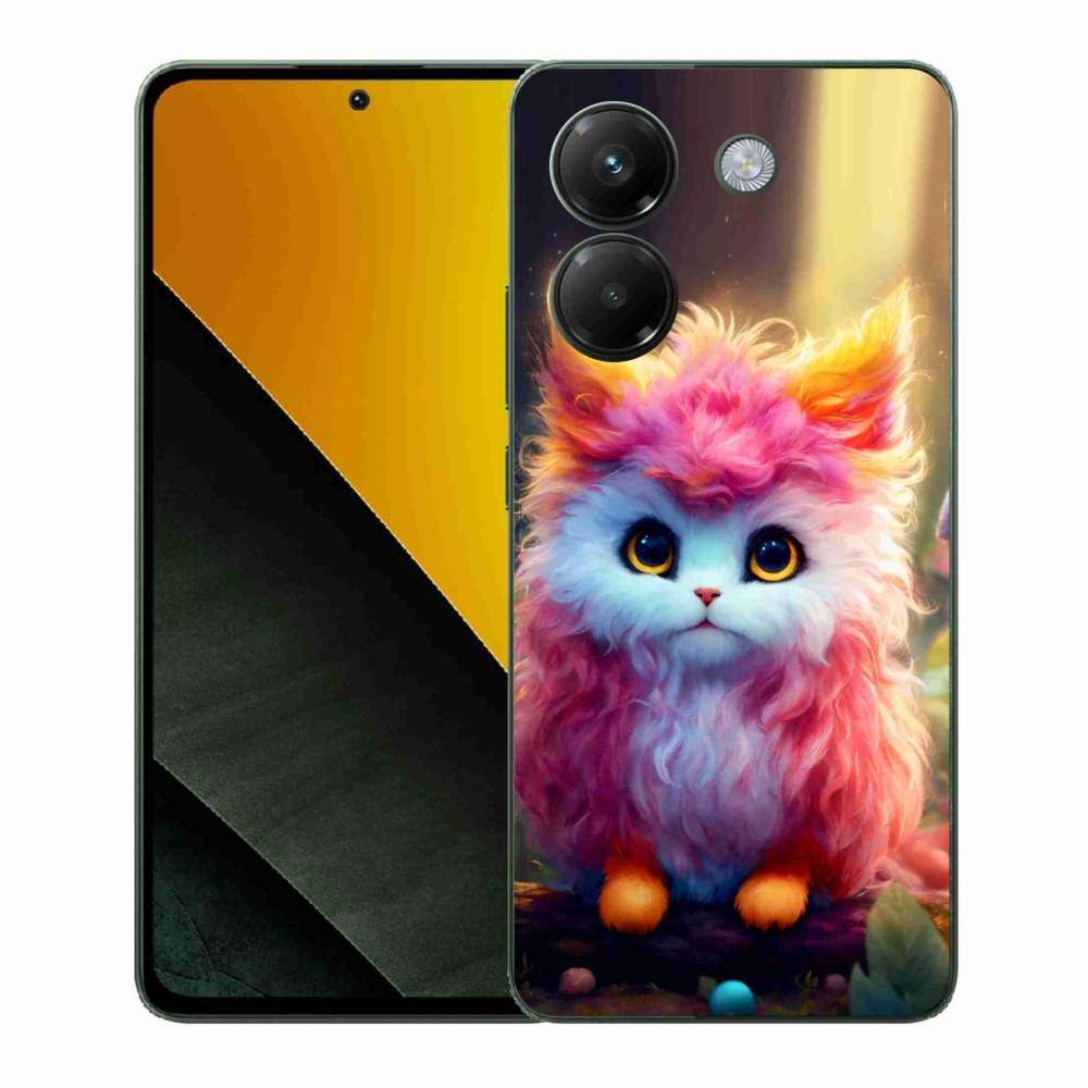 Gélový kryt mmCase na Xiaomi Poco M7 Pro 5G - roztomilé mačiatko 5