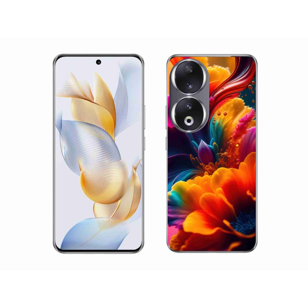 Gélový kryt mmCase na Honor 90 - abstraktný motív 2