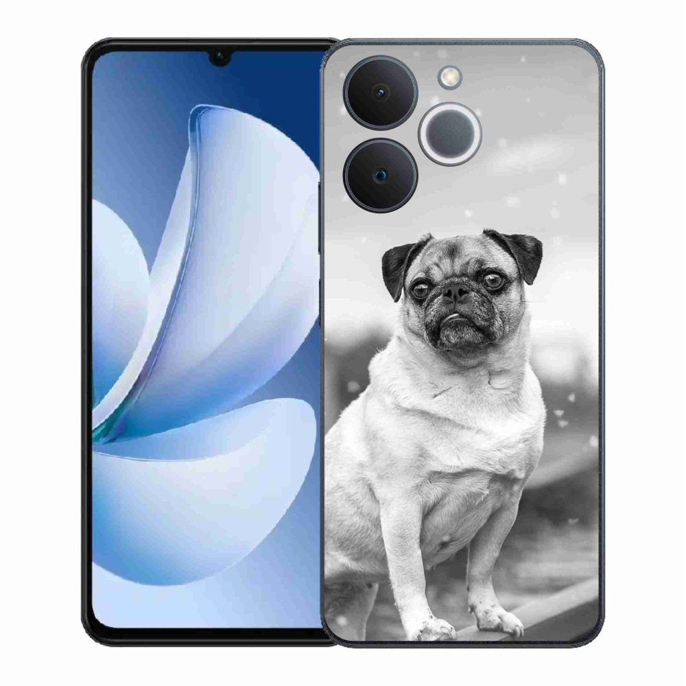 Gélový kryt mmCase na Realme Note 70T - mops