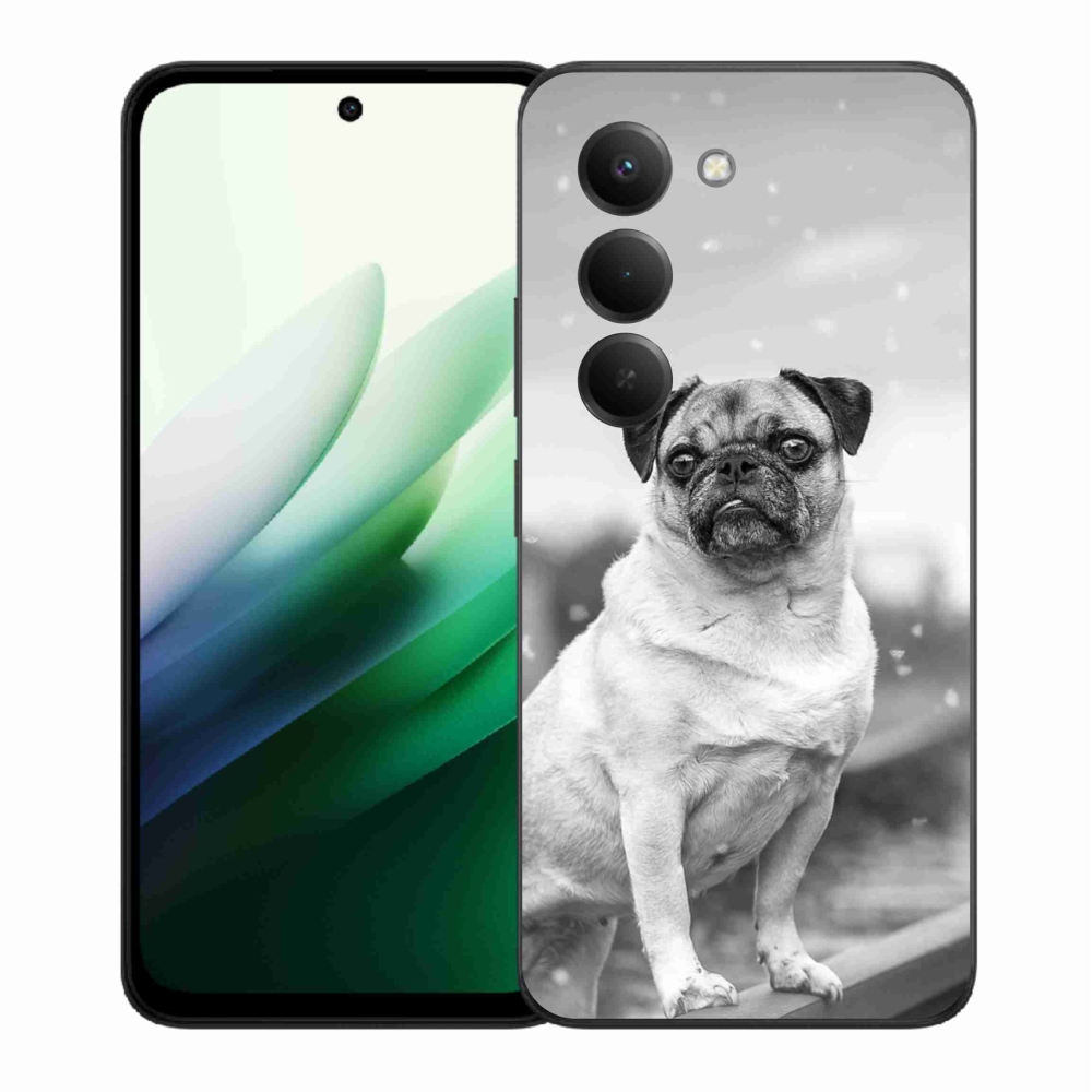Gélový kryt mmCase na Xiaomi Redmi 15 5G - mops