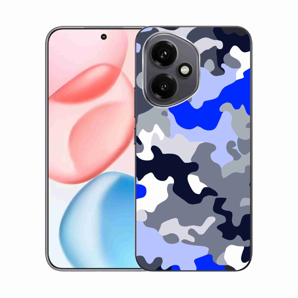Gélový kryt mmCase na Honor 400 - maskáčový vzor 8