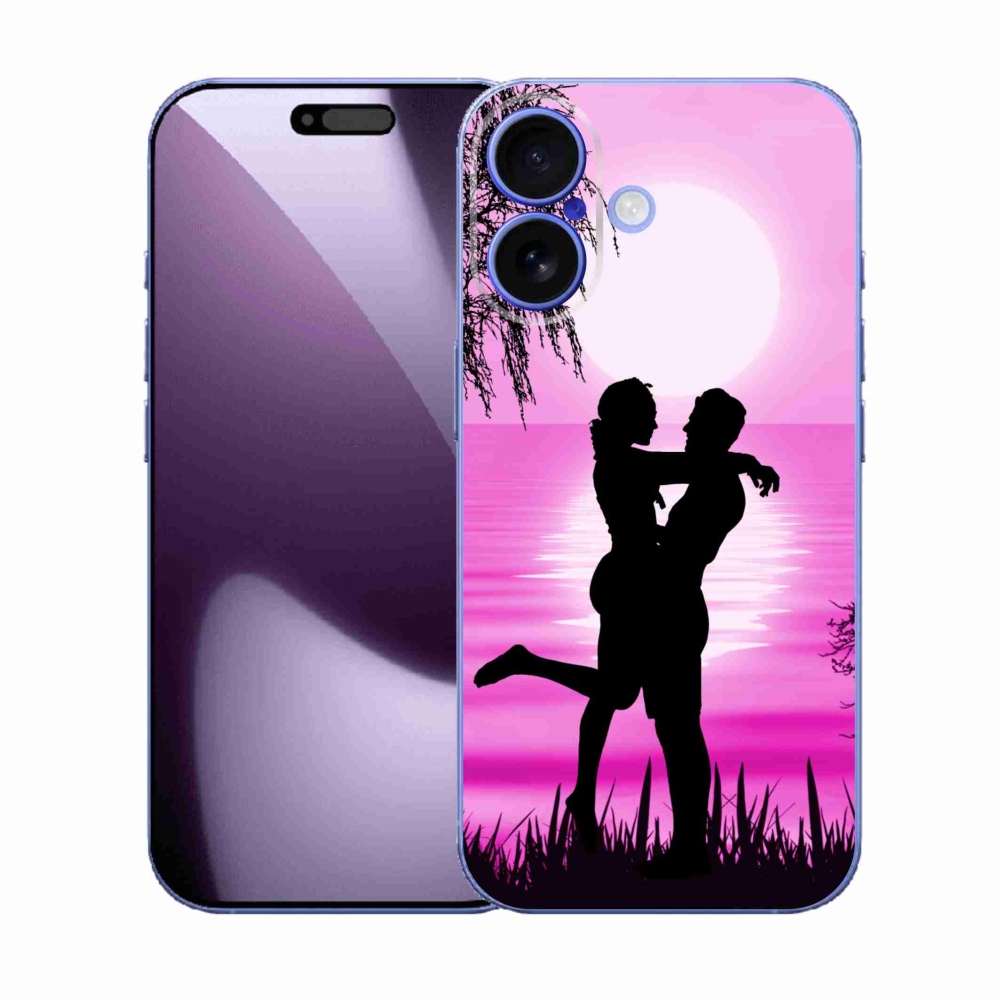 Gélový kryt mmCase na iPhone 17 - západ slnka