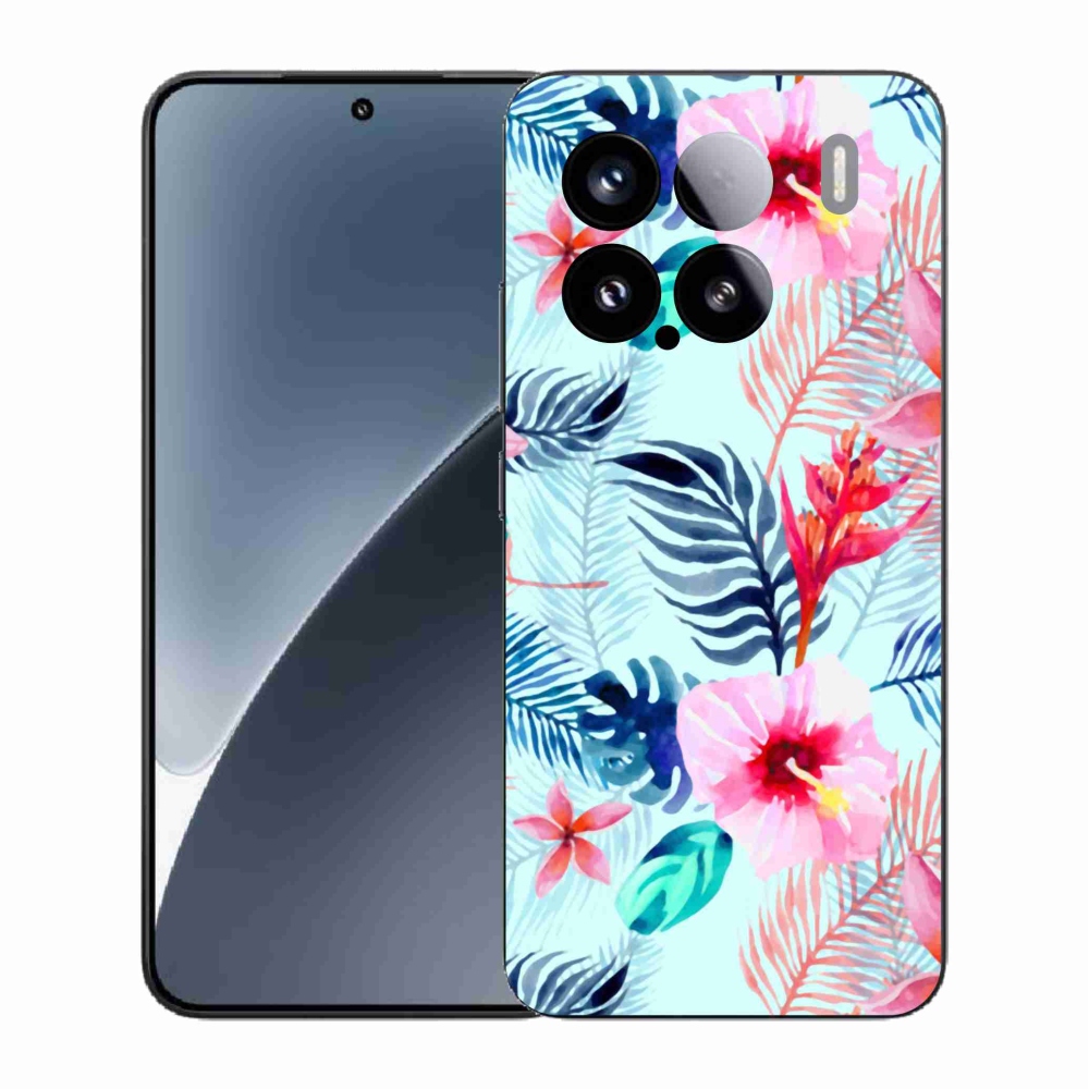 Gélový kryt mmCase na Xiaomi 15 - kvety