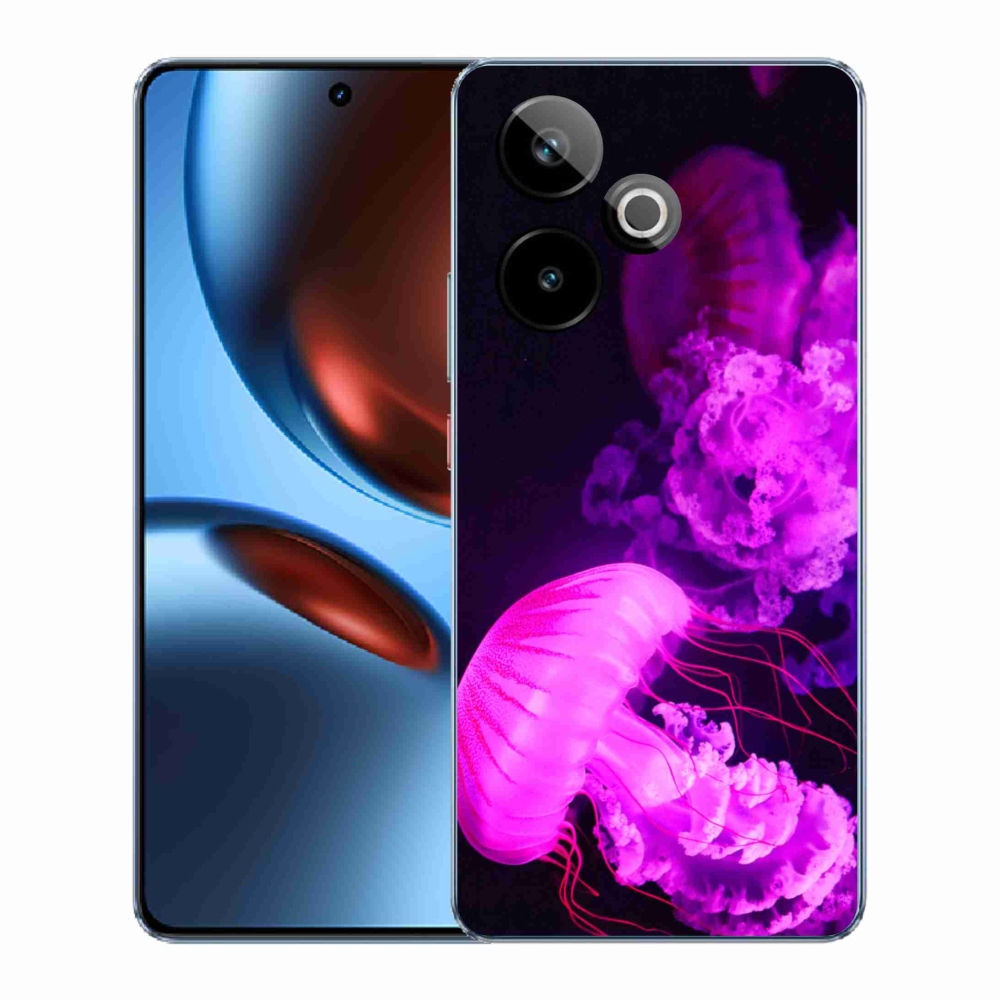 Gélový kryt mmCase na Realme GT 7 5G/GT 7T 5G - medúza 1