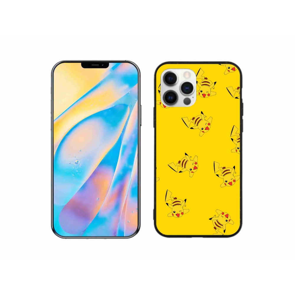 Gélový kryt mmCase na iPhone 12 - pikachu