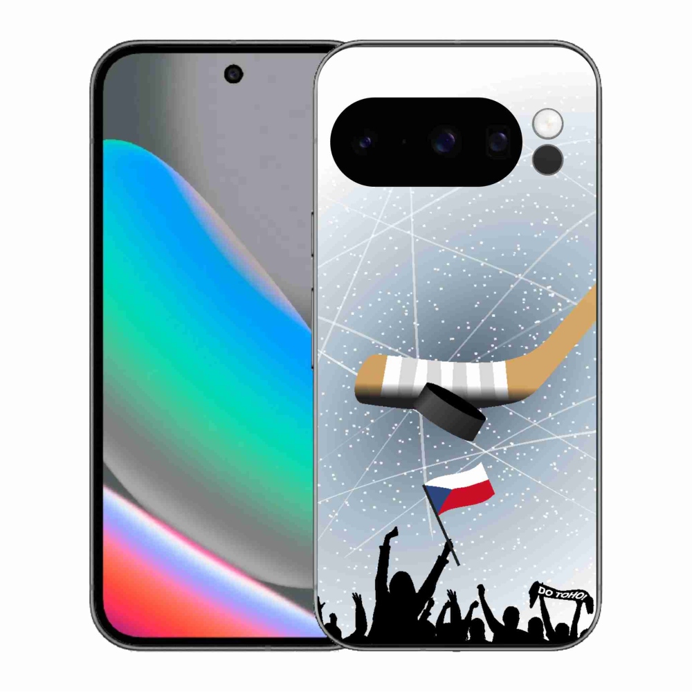 Gélový kryt mmCase na Google Pixel 10 Pro - fanúšikovia hokeja