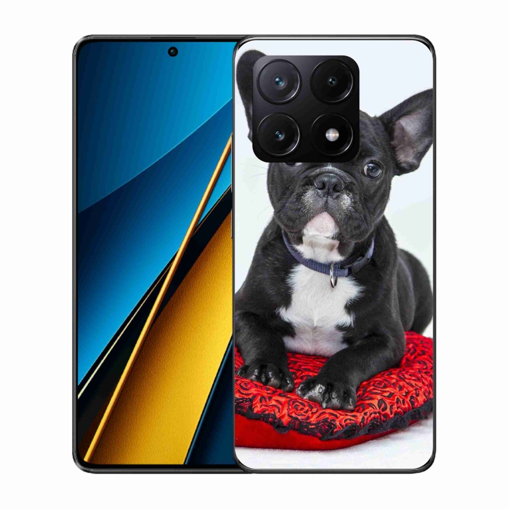 Gélový obal mmCase na Xiaomi Poco X6 Pro 5G - buldog